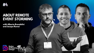 O Remote EventStorming z Alberto Brandolinim i Jacopo Romei